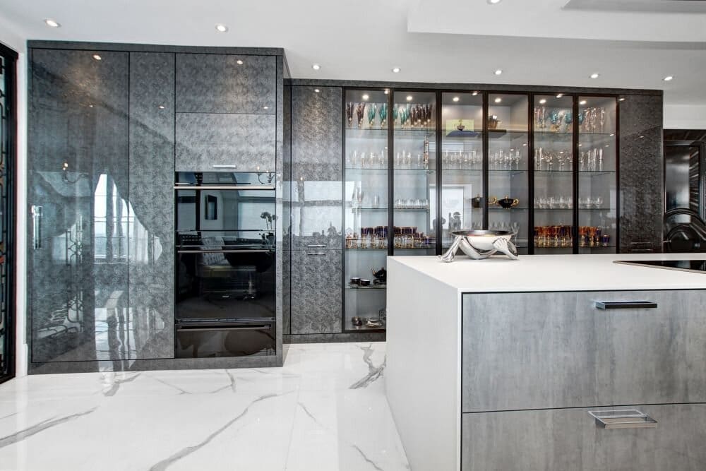 Cuisine tendance au style chic