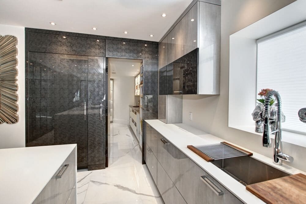 Cuisine tendance au style chic